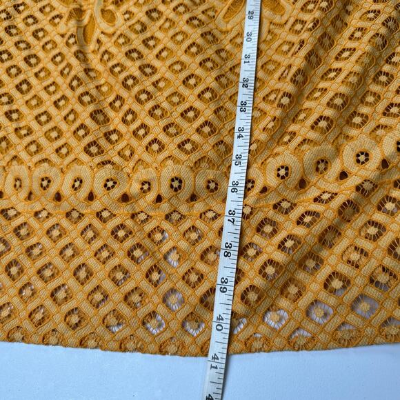 Baltic Born Yellow Lace Midi Dress - Picture 11 of 13